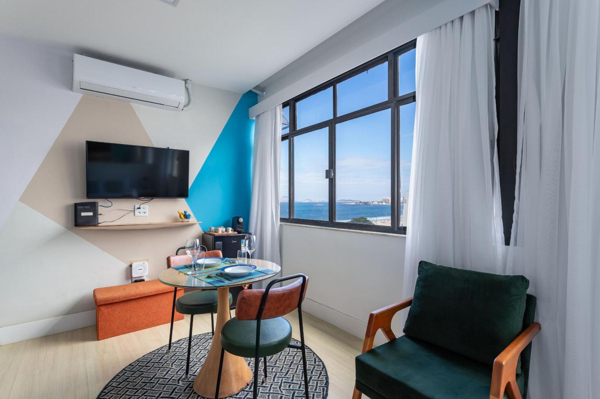 Pineapples NSC1006 - Apartamento Pet Friendly com vista para a praia de Copacabana Rio de Janeiro Exterior foto
